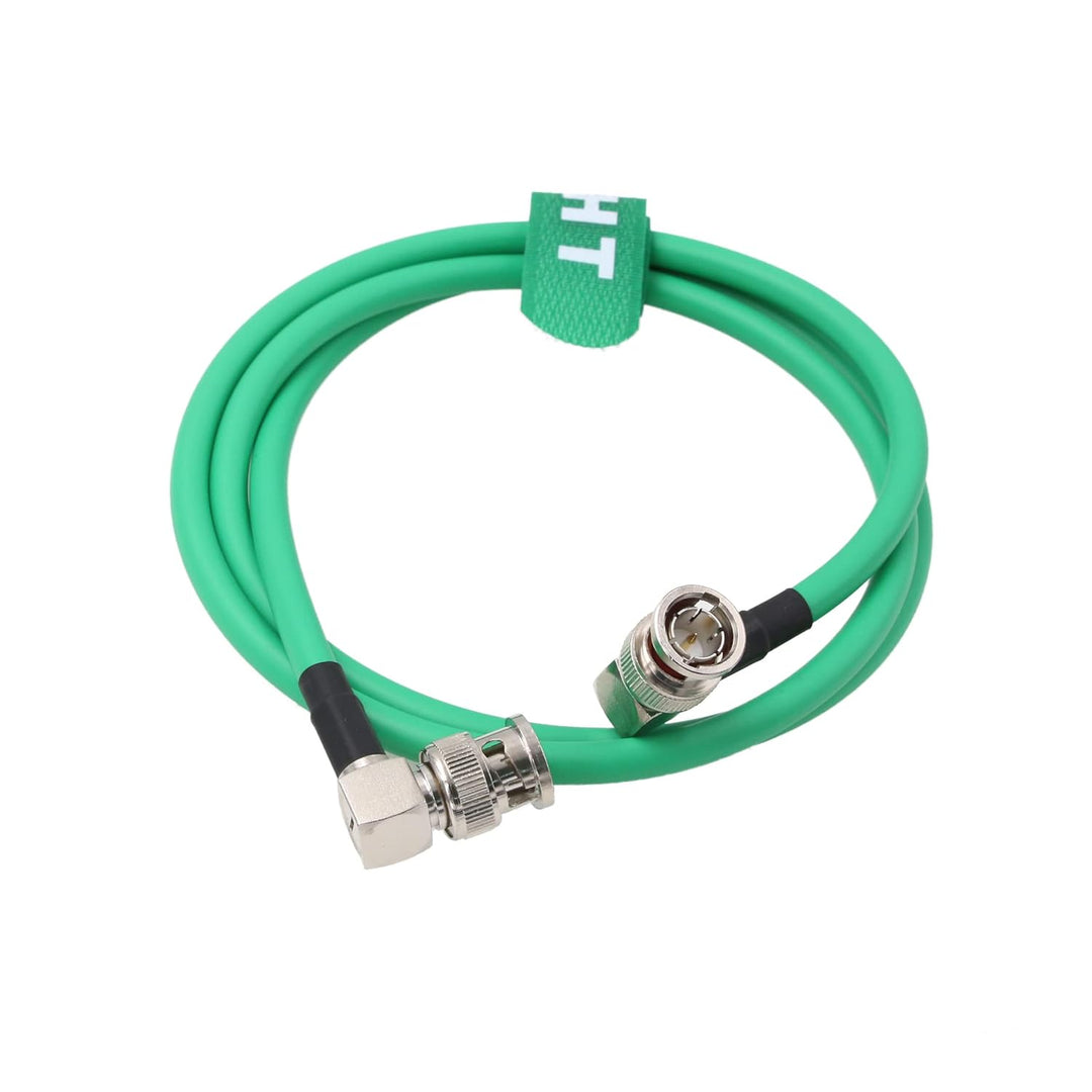 HangTon 12G 3G HD SDI Raw 4K 60fps Videokabel Rechtwinklig auf Rechtwinklig BNC Canare LV-61S 75 ohm
