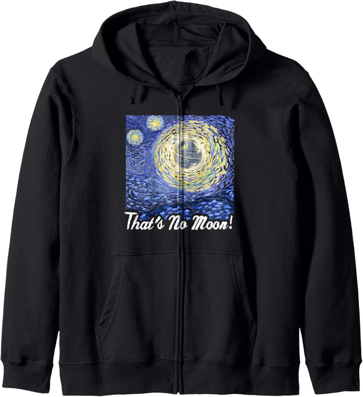 Star Wars Death Starry Night That's No Moon! Kapuzenjacke