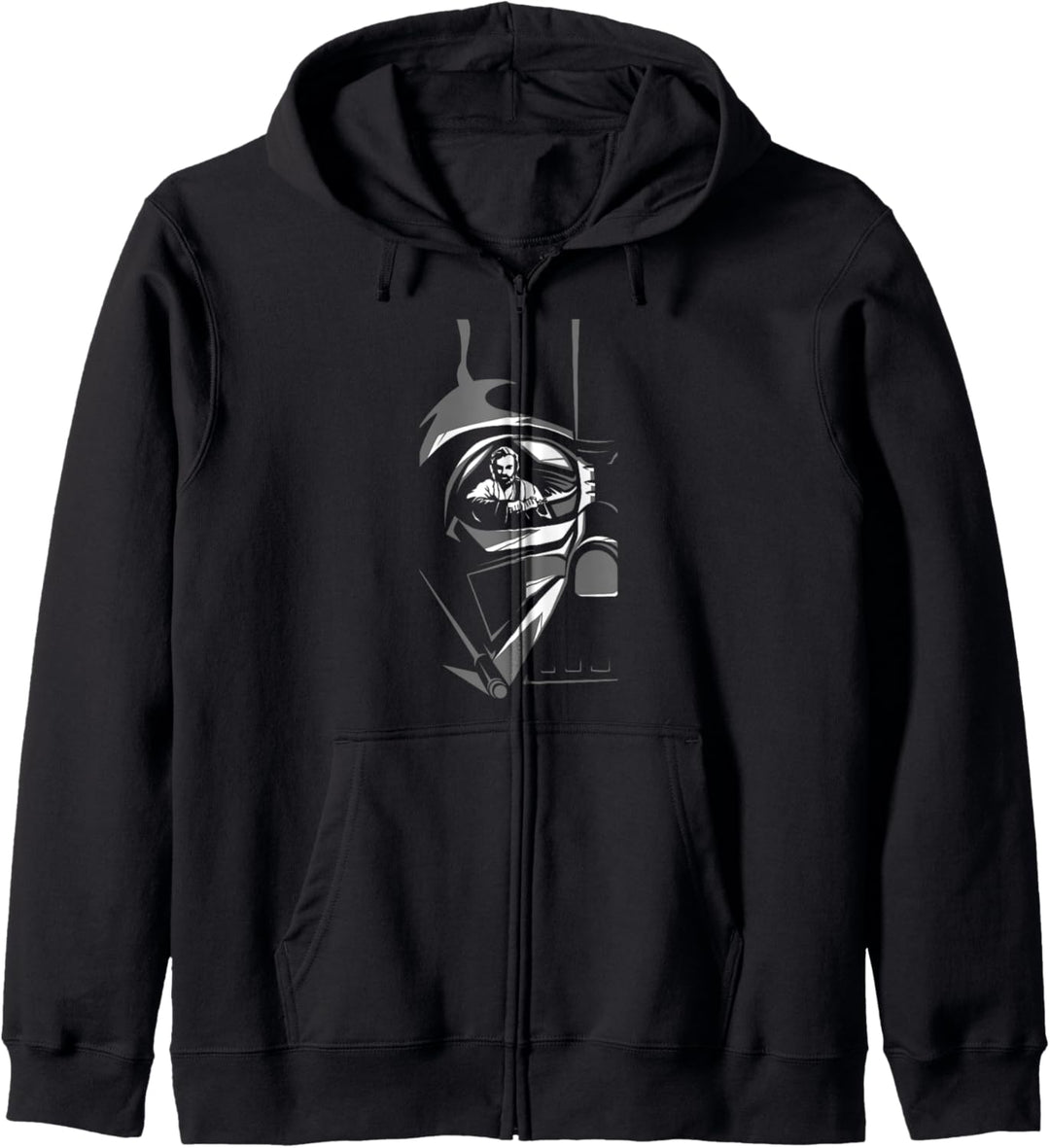 Star Wars: Obi-Wan Kenobi Vader Helmet Reflection Kapuzenjacke
