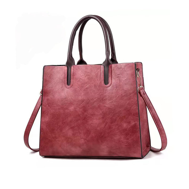 NICOLE & DORIS Gross Handtasche Damen Shopper Tasche Umhängetasche Damen Gross Retro Schultertasche