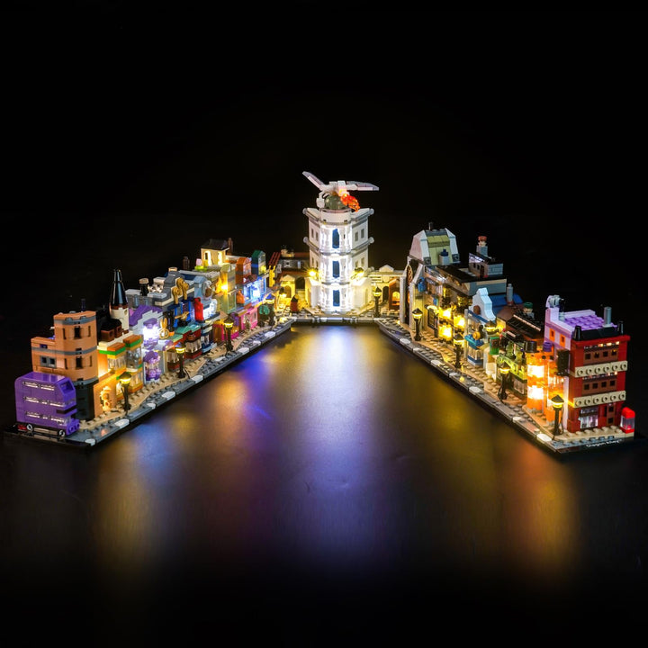 Led Licht Set Kompatibel mit Lego Diagon Alley Wizarding Shops (Kein Modell), Dekorationsbeleuchtung