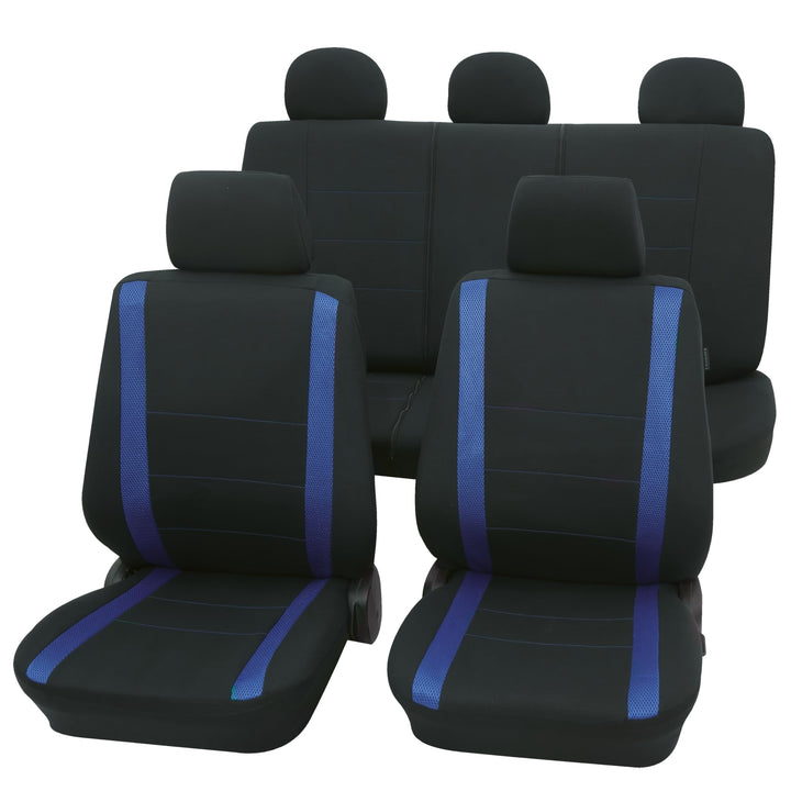 Petex Sitzbezugset Universal Eco Class Samoa blau 11-teilig SAB1 Vario Plus