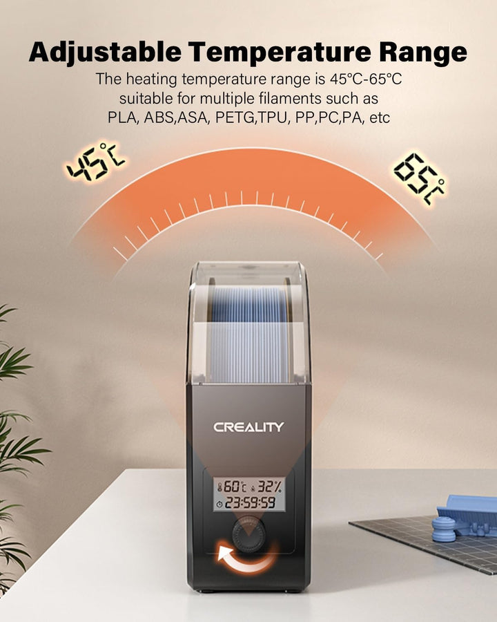 Creality Offiziell Filament Trockner für 3D Drucker Filament, 3D Drucker Filament Dryer, 360° Surrou