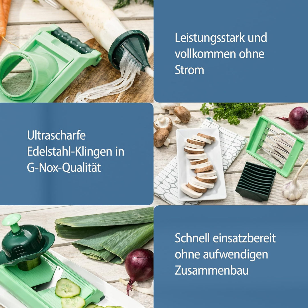 Nicer Dicer Chef Küchenzubehör-Set, die leistungsfähigste Version des Nicer Dicer – bekannt aus dem