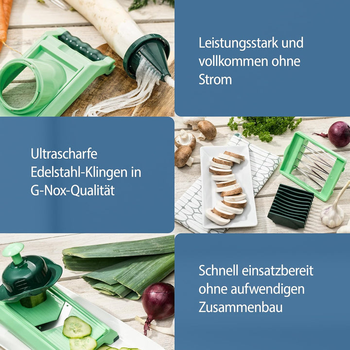Nicer Dicer Chef Küchenzubehör-Set, die leistungsfähigste Version des Nicer Dicer – bekannt aus dem