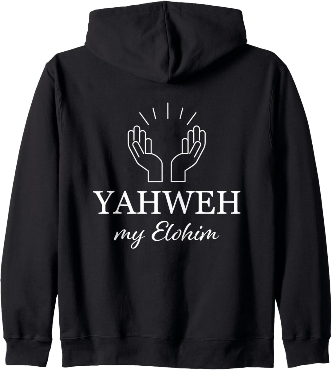 YAHWEH Mein Elohim Kapuzenjacke
