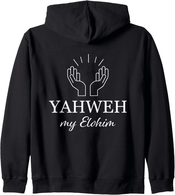 YAHWEH Mein Elohim Kapuzenjacke