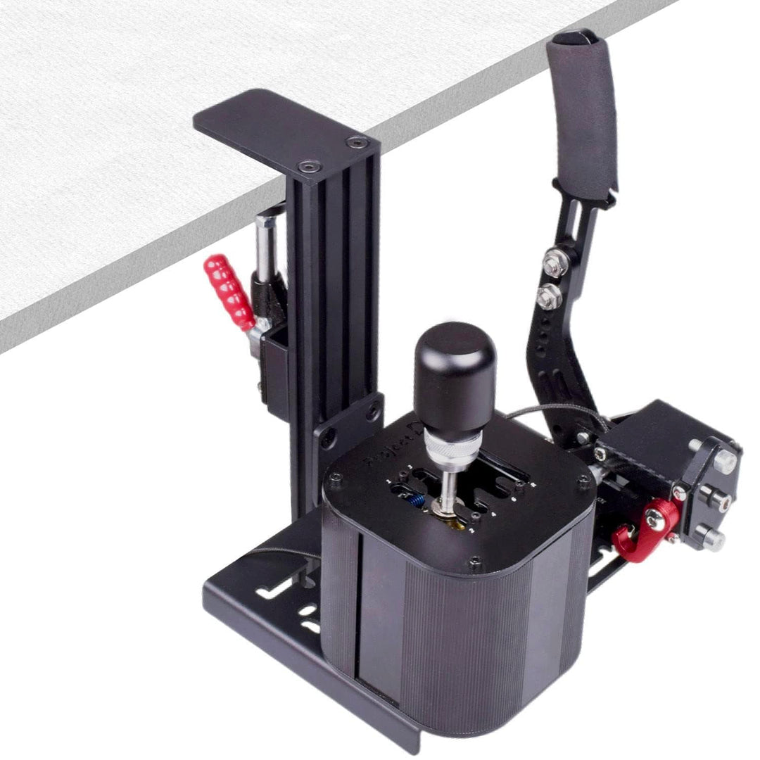 Universal Schreibtisch Halterung Für Racing Sim Shifter Handbremse Kompatibel mit Logitech G Driving