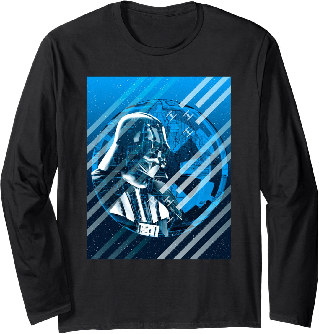 Star Wars Rogue One Darth Vader Sprit Poster Langarmshirt