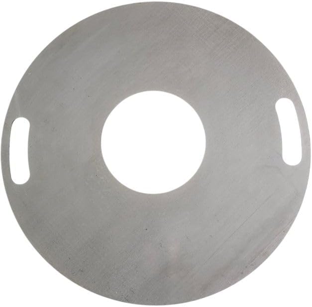 TiKo-Design® Grillplatten Halter aus Stahl – Passend für Grillplatten bis 6 mm Stärke – Stabile Halt