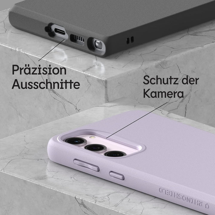 RhinoShield Case kompatibel mit [Galaxy S23+] | SolidSuit - Stossdämpfende & schlanke Schutzhülle mi