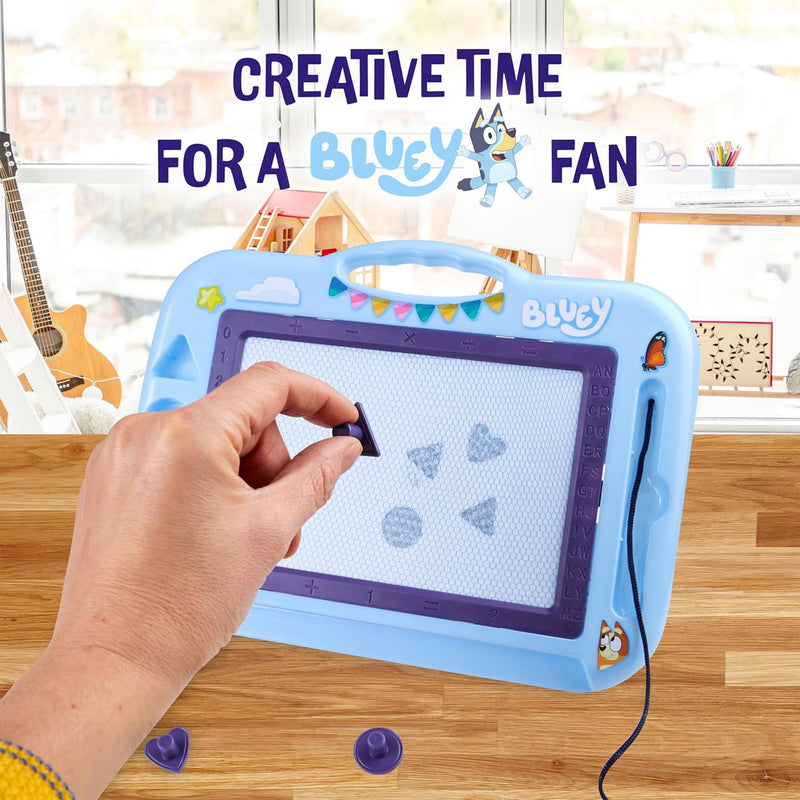 BlueY Magnettafel Kinder - Kreativer Spass mit Stempeln und Stift - Für Kinder ab 3 Jahren - Kinder