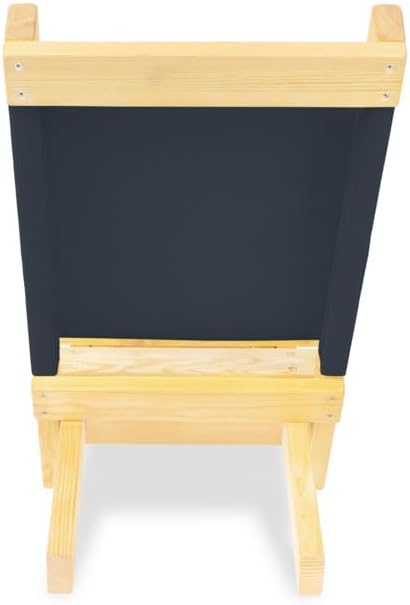 SDJOOL klappbarer Strandstuhl, Campingstuhl, Gartenstuhl, Liegestuhl aus Holz - Outdoorstuhl klappba