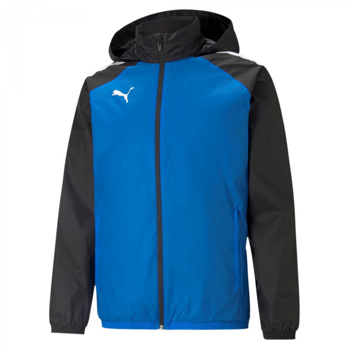 PUMA Unisex Baby Teamcup Training Jac Jacke 116 Blau / Schwarz, 116 Blau / Schwarz