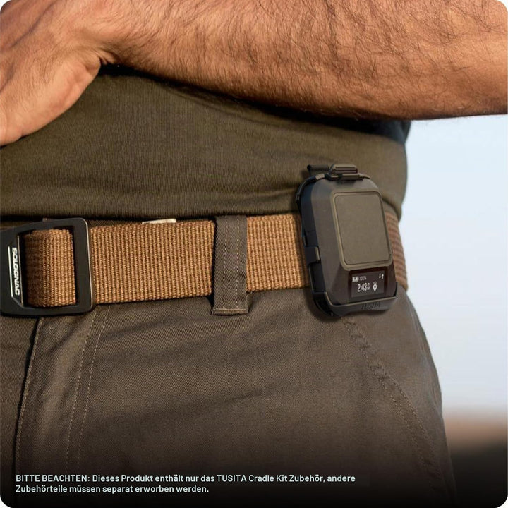 TUSITA Cradle Kit Zubehör Kompatibel mit Garmin inReach Messenger Plus Satelliten Kommunikator - GPS