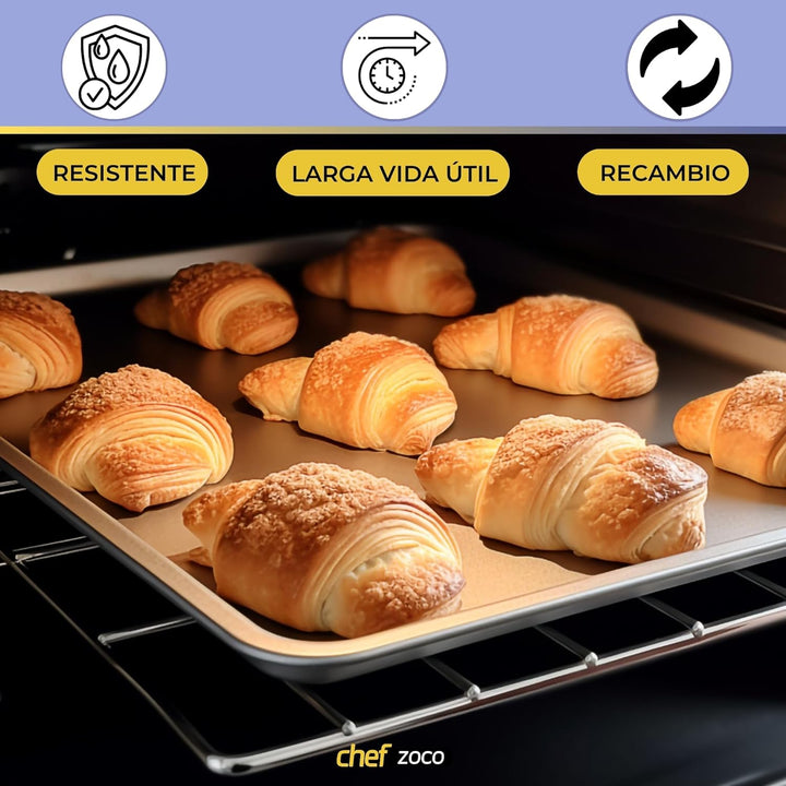 CHEFZOCO Türdichtung für Backofen, Gummi, für Backofen, universell, Masse 450 mm breit x 340 mm hoch