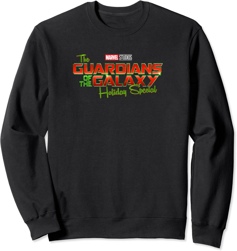Marvel The Guardians Of The Galaxy Holiday Special Logo Sweatshirt