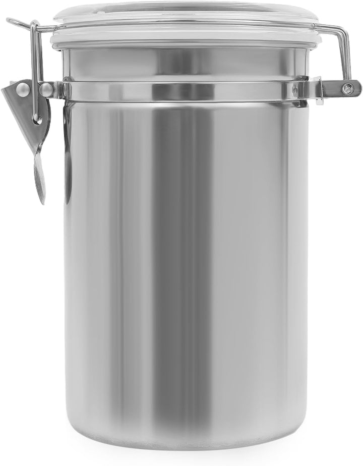 Edelstahl Kaffeedose Kaffeepulver Dose Vorratsdose Frischhaltedose Vorratsdosen Luftdichte Dose Kaff