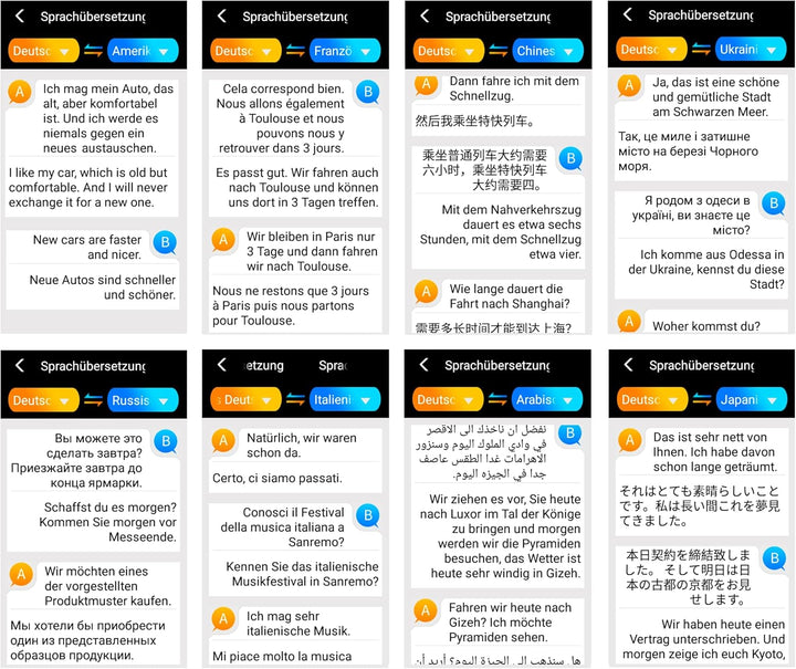 W1 AI Translator multifunktionaler elektronischer Sprachübersetzer neuer Generation (W1 Z6), W1 Z6