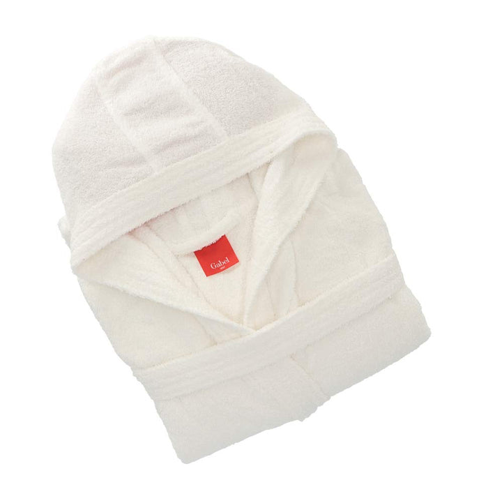 Gabel 09900. 29 Bademantel, 100% Baumwolle 1x1x1 cm Bianco, Bianco