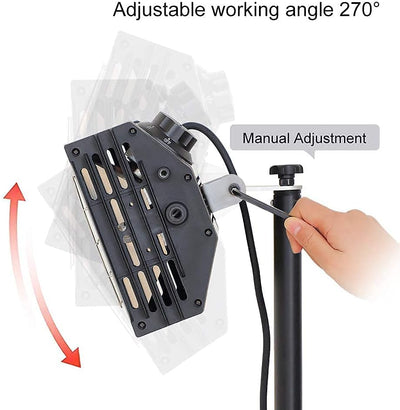 DATOUBOSS Infrarot Lacktrockner Aushärtungslampe 1000W kurzwellig Auto Farbtrockner Infrared Dryer S