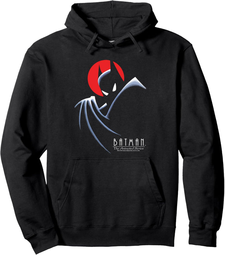 Batman: The Animated Series Behind the Cape Pullover Hoodie