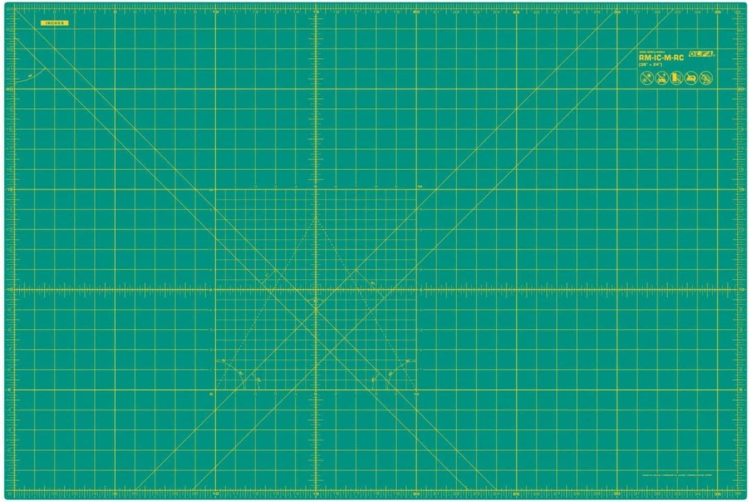 OLFA - Nähmit Schneidematte selbstheilende doppelseitig verwendbar für Nähen, Patchwork, quilt DEHP
