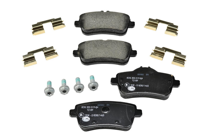 HELLA PAGID 8DB 355 019-841 Bremsbelagsatz - T2189 - Dicke/Stärke: 18.7mm - Bremssystem: TRW - für V