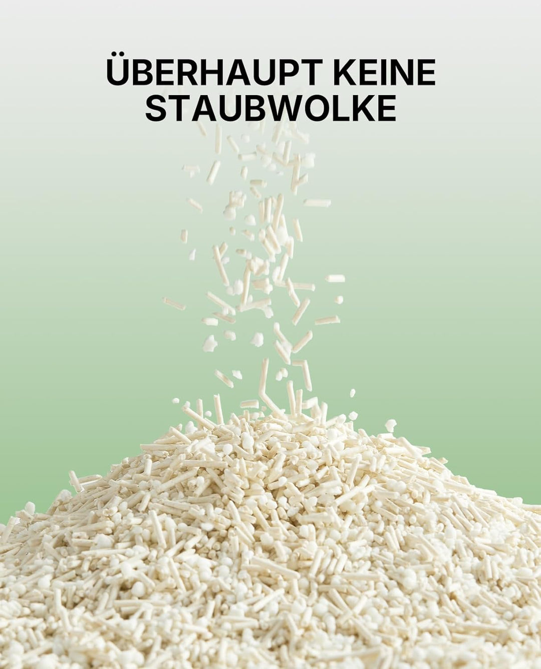 PETKIT Klumpende Katzenstreu Pflanzenbasiert, 100% Natürlich, Staubfrei, Geruchsneutralisierend, Bio