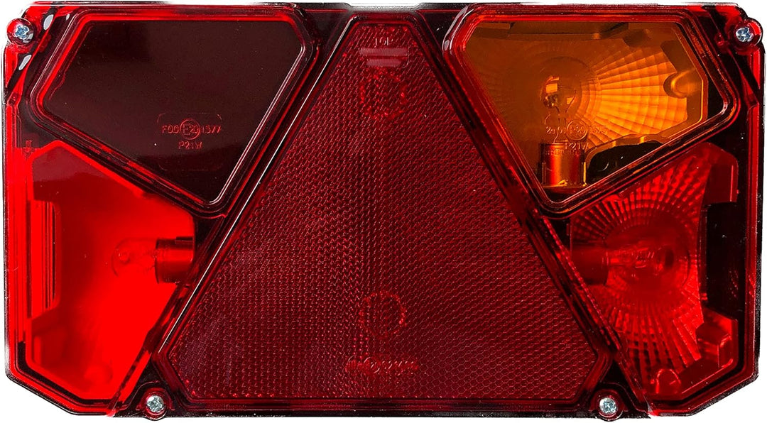 Anhängerbeleuchtung Set 12V/24V - 3 Varianten - Rückleuchten + LED Umrissleuchten, optional Kennzeic