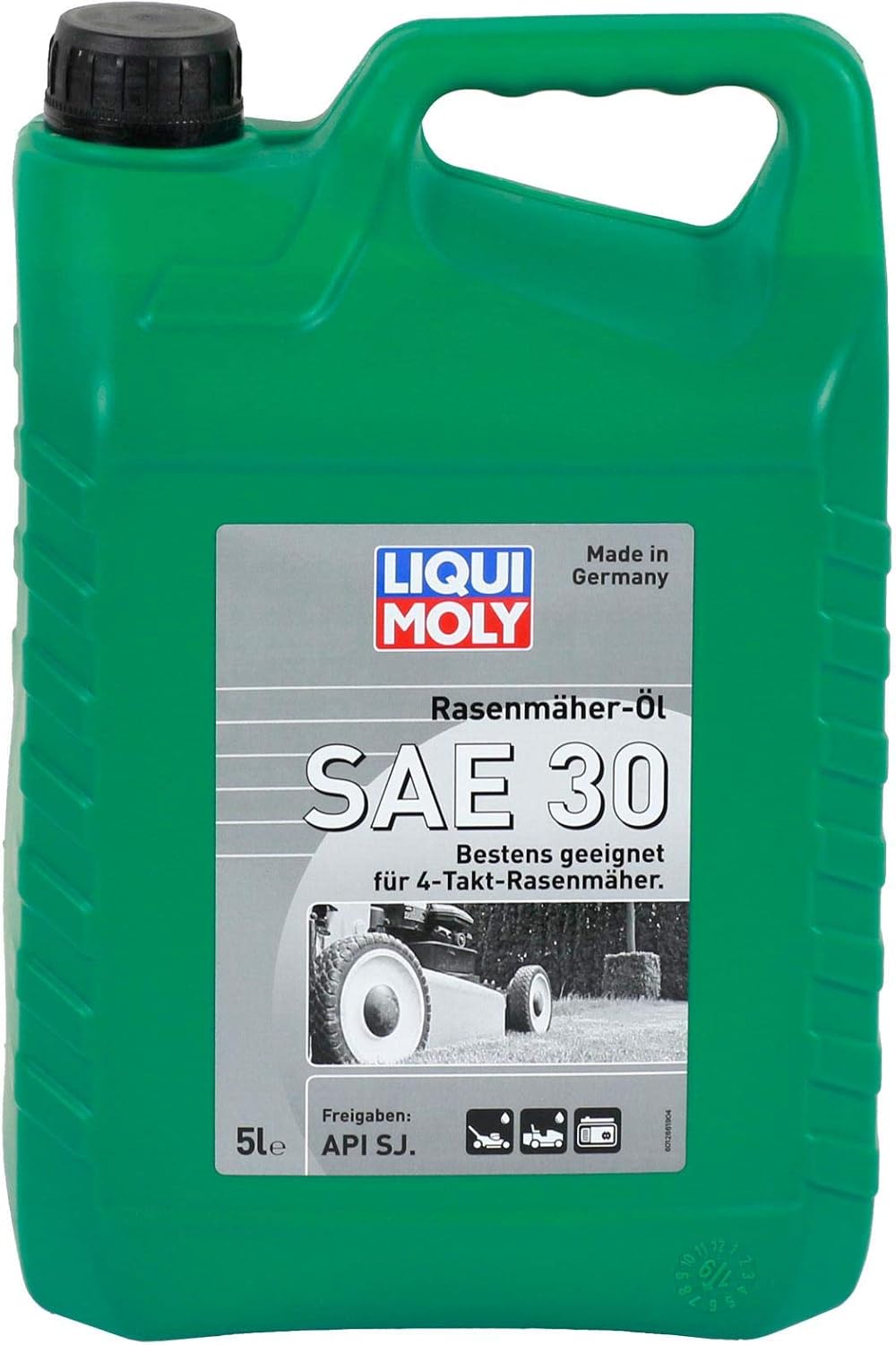 LIQUI MOLY Rasenmäher-Öl SAE 30 | 5 L | mineralisches Motoröl | Art.-Nr.: 1266 5 Liter, 5 Liter
