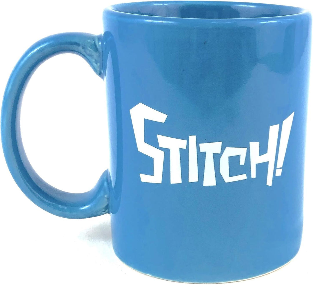 Disney Lilo And Stitch Full Face 3D Relief Tasse Blau 325 ml