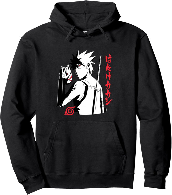 Naruto Shippuden Anbu Kakashi Sharingan Pullover Hoodie