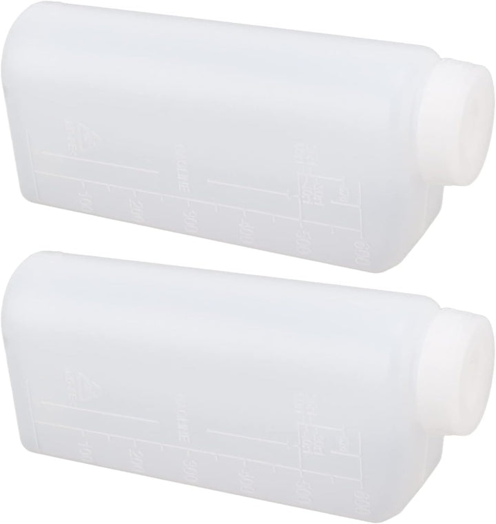 2 Stück 600 Ml 2-Takt-Ölmischflasche, Öl-Benzin-Kraftstoff-Mischflasche, Professionelle Öl-Mischflas