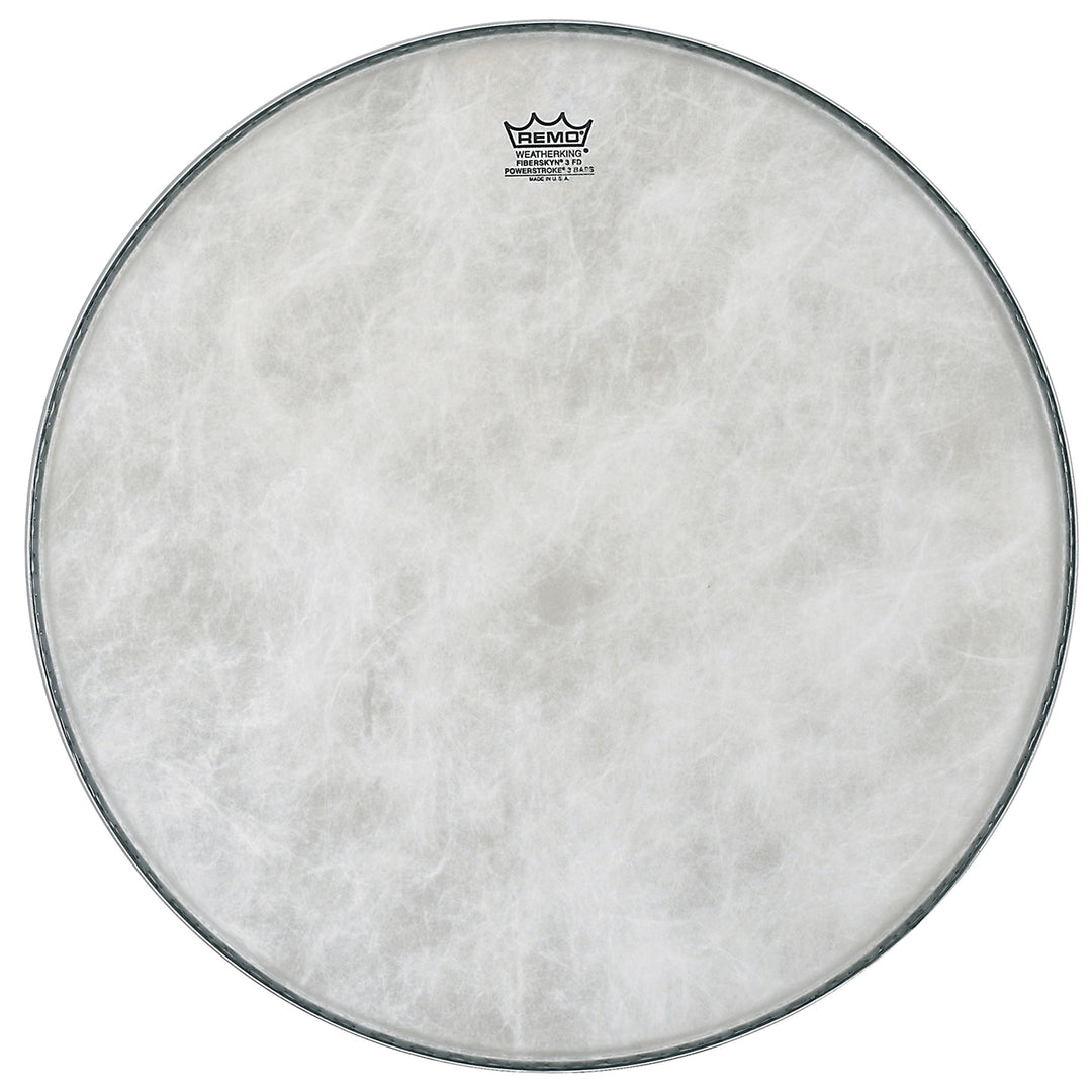 Remo Schlagzeugfell Powerstroke Fiberskyn 3 Bassdrum 22" P3-1522-FD