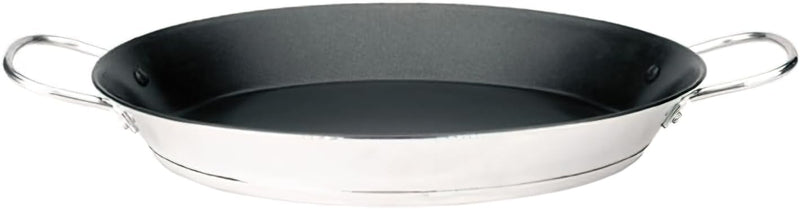 IBILI - Paella-Pfanne Bistrot, 40 cm, Edelstahl, Anti-Haft, 9 Portionen, geeignet für Induktion 180