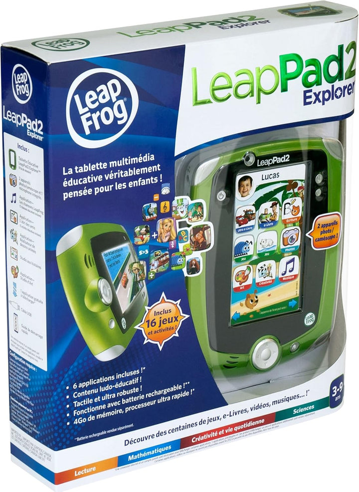 LeapFrog 81450 Lernspiel – LeapPad 2 Tablet, Touchscreen, Grün