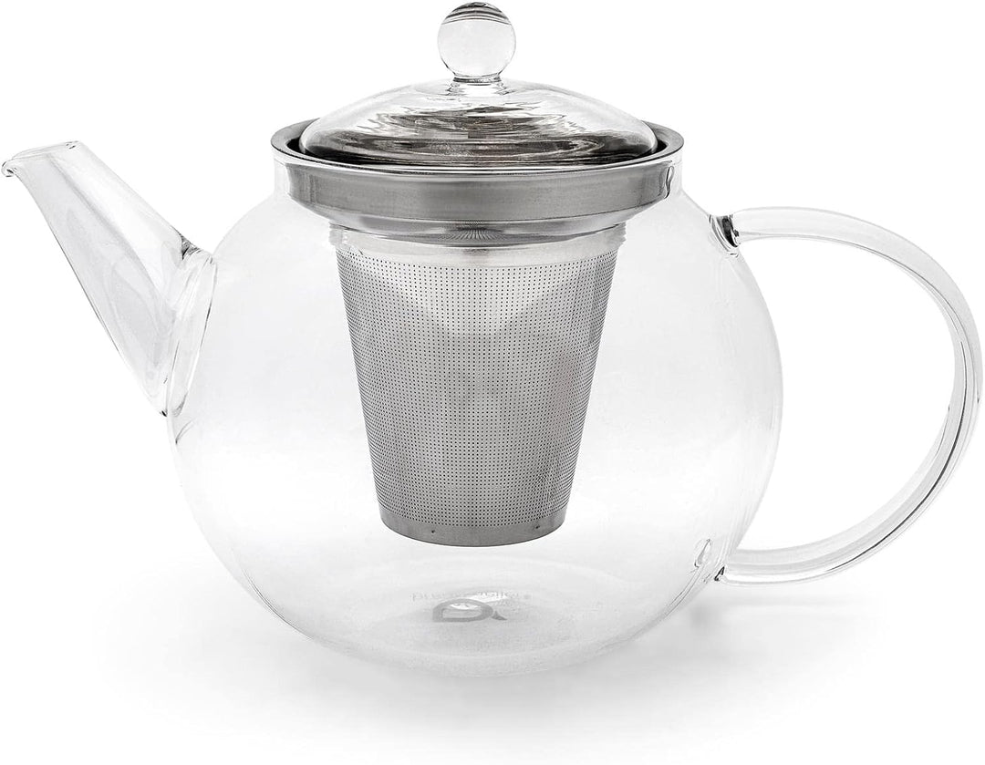 Bredemeijer Ravello Teekanne, Borosilikat Glas, Transparent, 1200ml