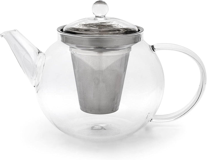 Bredemeijer Ravello Teekanne, Borosilikat Glas, Transparent, 1200ml