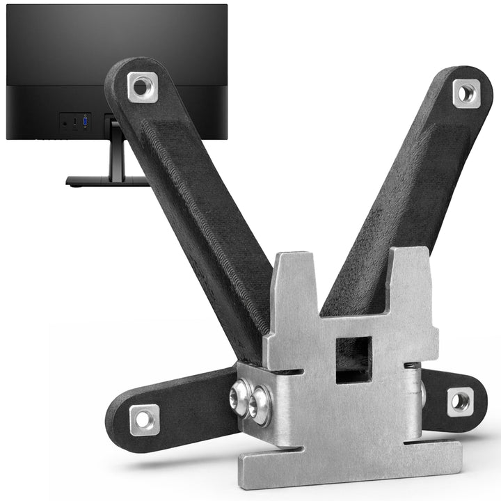 3IDEE VESA Adapter kompatibel mit HP Monitor (22m, 24m, 27m) - inklusive Schraubenset - 75x75 mm (Sc