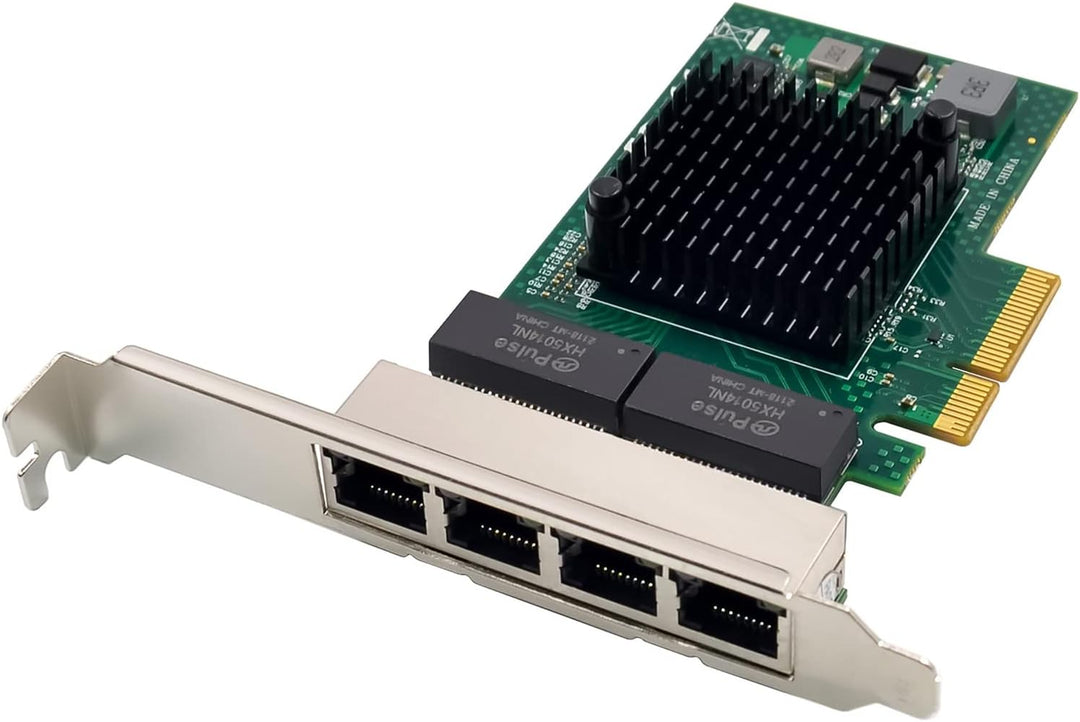 Quad-Port PCIe Gigabit Ethernet Server Adapter mit NetXtreme® BCM5719 Chipsatz PCI Express 1000M Net