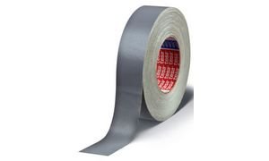 Tesa 04657-00114-00 Gewebeband 4657, 38 mm x 50 m, grau, Grau