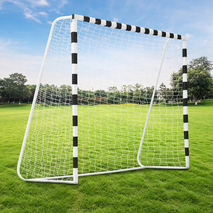 Trintion Fussballtor 3m x 2m - Tragbares, Robustes Allwetter-Tor für Garten, Innen und Aussen