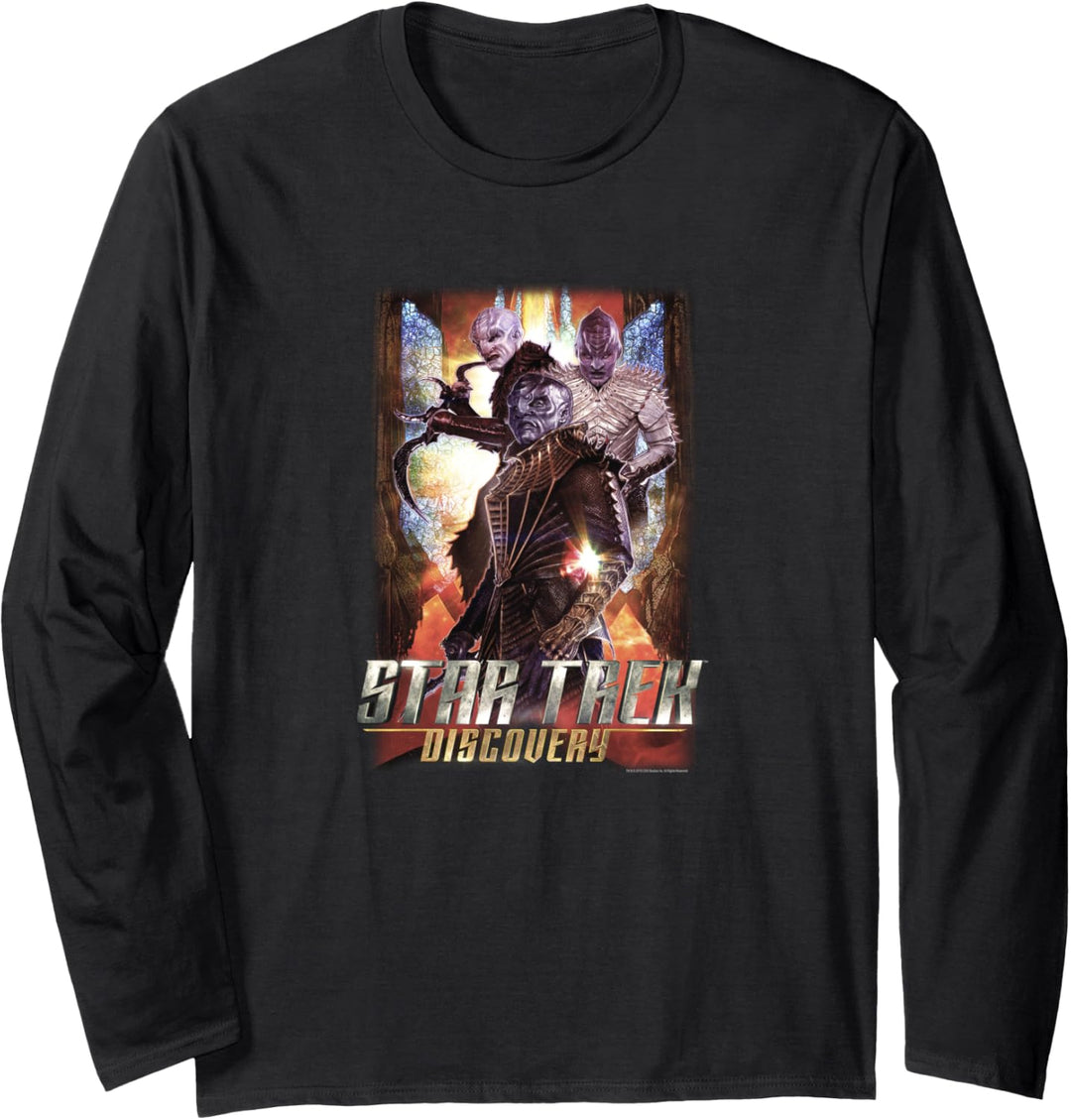 Star Trek: Discovery Klingon Group Poster Langarmshirt