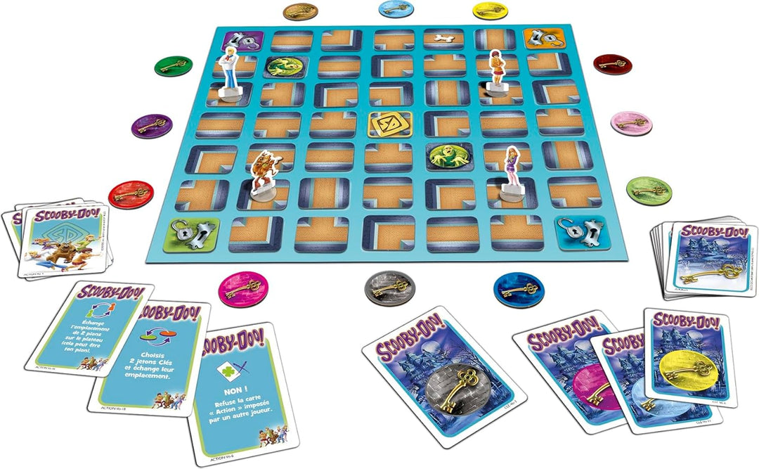 Scooby-Doo – Das Labyrinth der Monster – Gesellschaftsspiel – Rätsel und Untersuchungen zwischen Fre