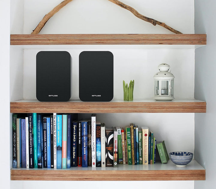 Muse M-620 BT Bluetooth-Lautsprecher mit Radio, in hochwertigem Holzgehäuse (PLL-Tuner, NFC, USB) sc