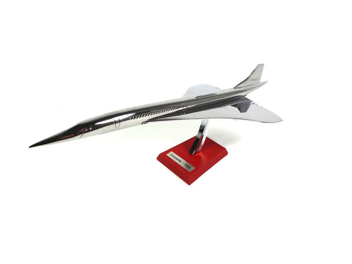 OPO 10 - Luft - und Raumfahrt Concorde 1969 Massstab 1/200 (30 cm) Silber - Flugzeugatlas Silver Cla