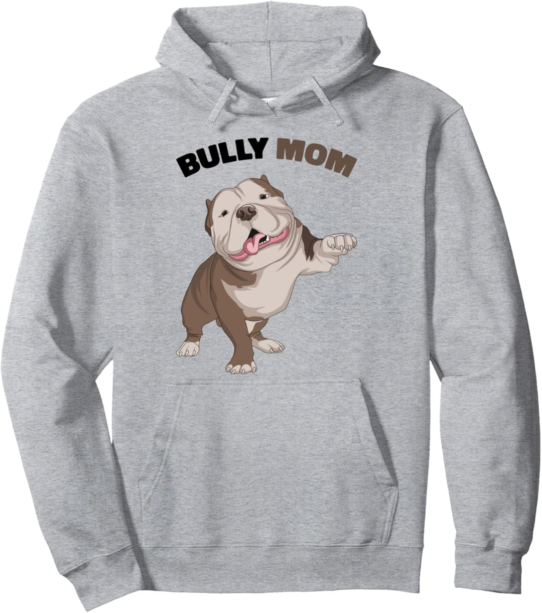 American Bully Mom Hunde Mama Frauen Pullover Hoodie