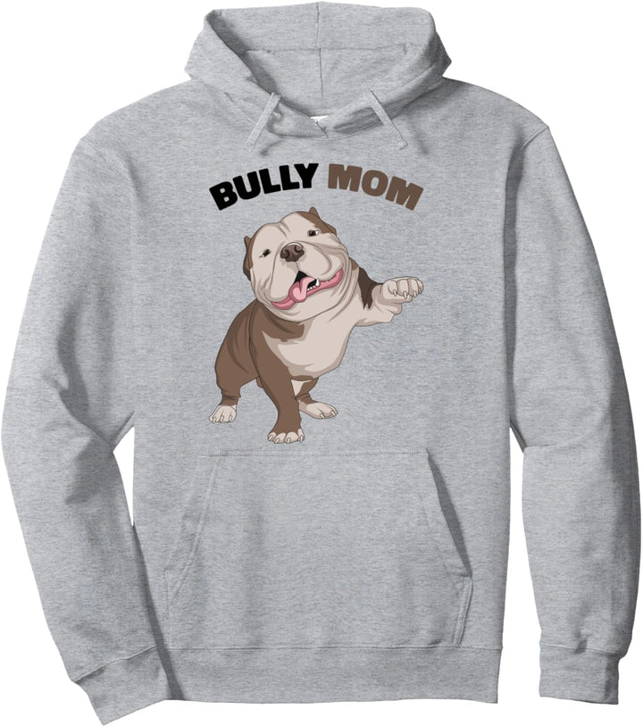 American Bully Mom Hunde Mama Frauen Pullover Hoodie