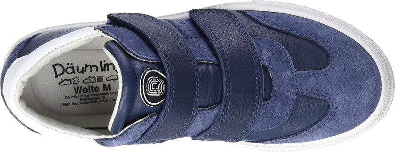 Däumling Jungen Bob Sneaker 36 EU Nappa Ozean, 36 EU Nappa Ozean